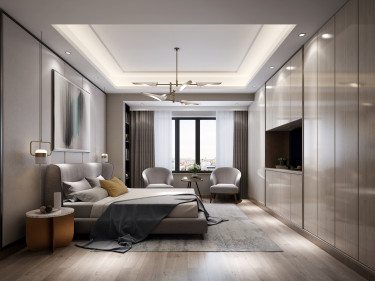 141平跃层/复式雅致新中卧室