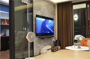 88平2室现代简约客厅