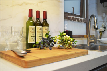 88平2室现代简约厨房