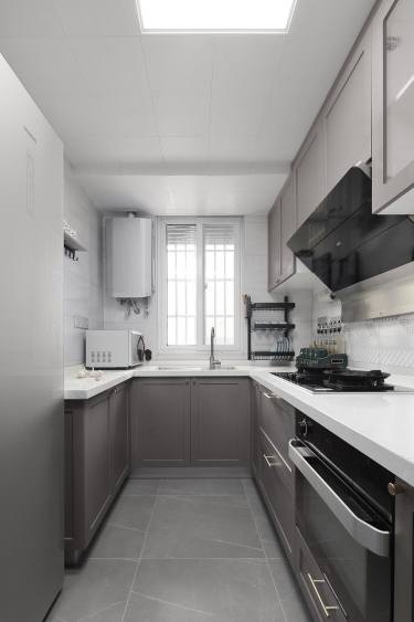 96平2室原木风厨房