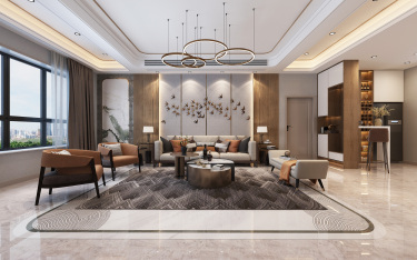 140平长顺家园现代风格