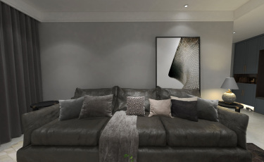 160平新盾嘉苑现代风格-魅