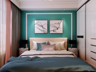 146平跃层/复式现代简约卧室