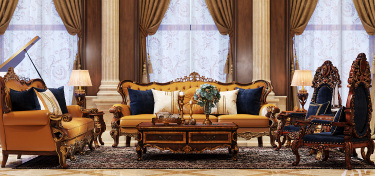 600平别墅其他客厅