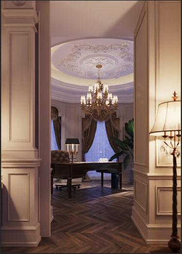 600平别墅其他走廊