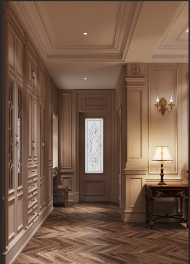 600平别墅其他走廊