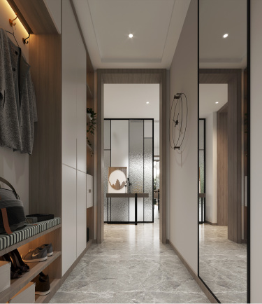 300平别墅现代简约客厅