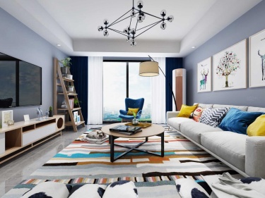 130平融创壹号府简约北欧风格