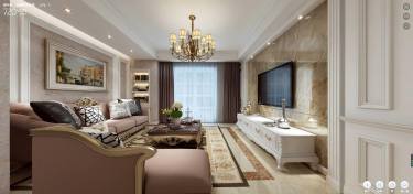 140平海岸城欧式风格