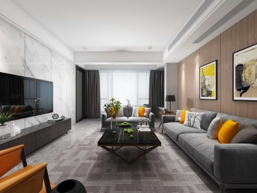 123平橡树湾简约北欧风格