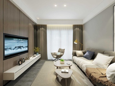 130平融创壹号府现代简约风格