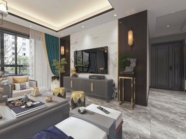 140平锦麟九里中式风-中式雅韵，沉淀生活的美