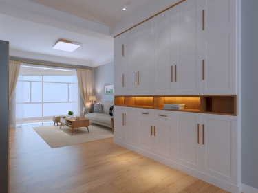 118平3室现代简约玄关