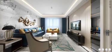 140平海岸城现代风格