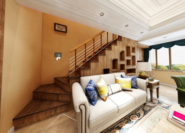 122平跃层/复式其他客厅