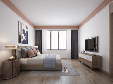 299平跃层/复式现代简约卧室