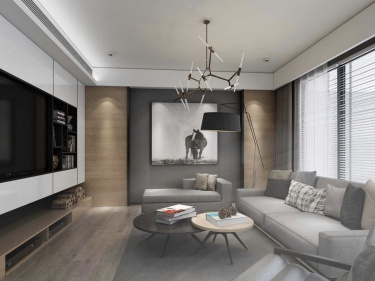 135平保利融侨时光印象现代风格-婚房