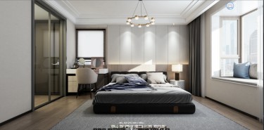 236平4室现代简约卧室