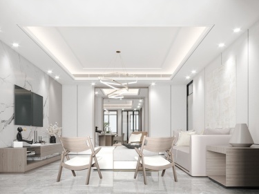 180平金鼎湾状元府现代风格四居