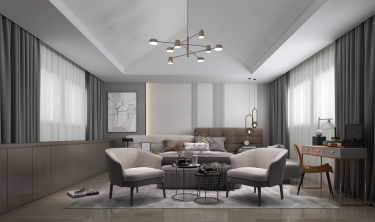 93平2室现代简约卧室