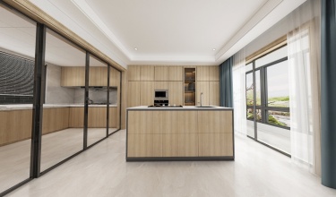 420平别墅雅致新中餐厅