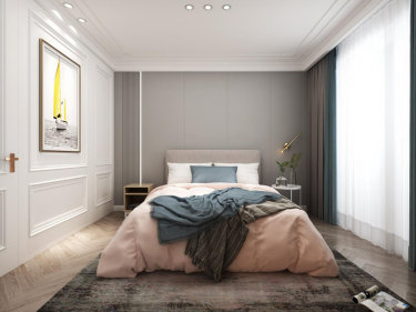 200平马鞍山路小区法式风格-四居