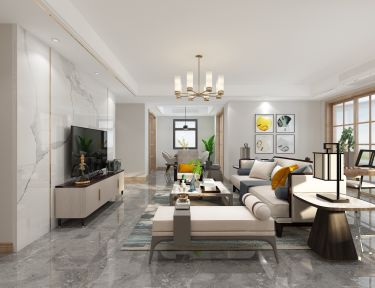 162平3室雅致新中餐厅