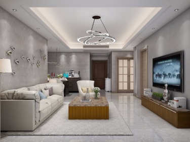 96平蓝庭国际现代风格