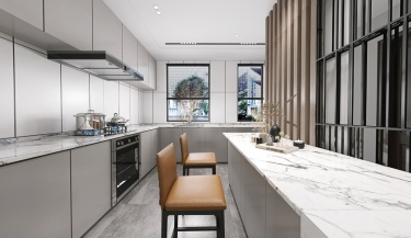 220平别墅现代简约餐厅