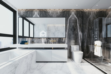 242平跃层/复式现代简约卫生间