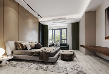 268平4室现代简约卧室