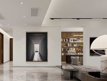 268平4室现代简约客厅