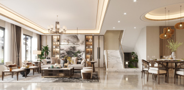 230平跃层/复式雅致新中餐厅