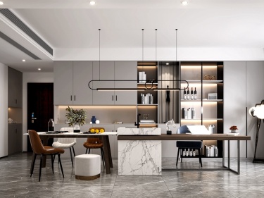 115平建发泱誉现代风格-独一无二的享受