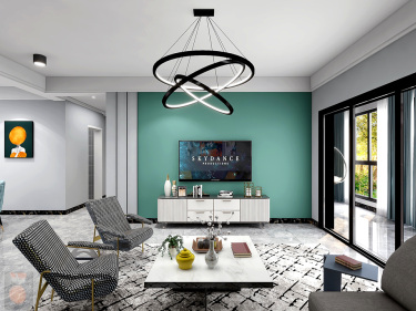 131平4室现代简约客厅