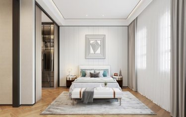 600平3室现代简约儿童房