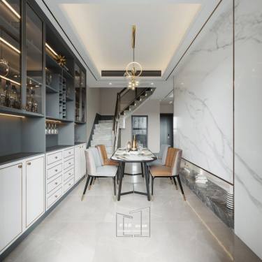 177平别墅现代简约客厅