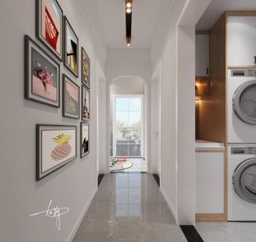 172平4室原木风客厅