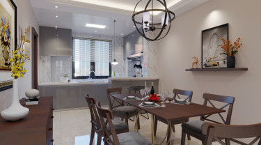 154平2室雅致新中餐厅