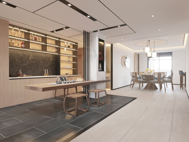 235平4室雅致新中餐厅