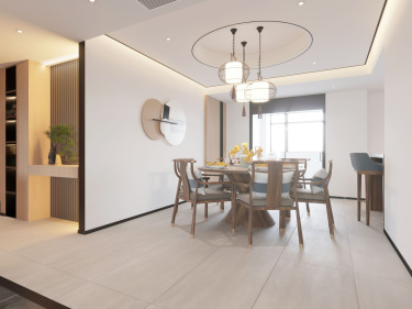 235平4室雅致新中餐厅