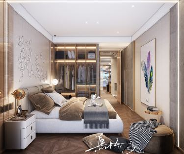 141平别墅现代简约儿童房