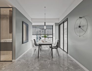 140平中冶盛世滨江现代风格-黑色系摩登时代