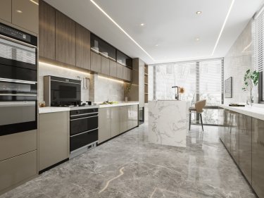 300平4室现代简约厨房