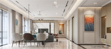 129平4室现代简约餐厅