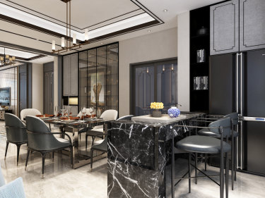 240平4室雅致新中餐厅