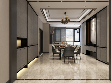 240平4室雅致新中餐厅