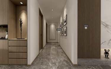 165平3室现代简约客厅