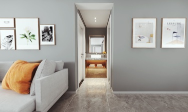 105平3室现代简约客厅