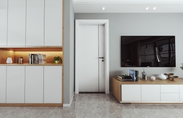 105平3室现代简约客厅